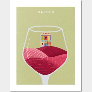 Barolo Wine Posters and Art